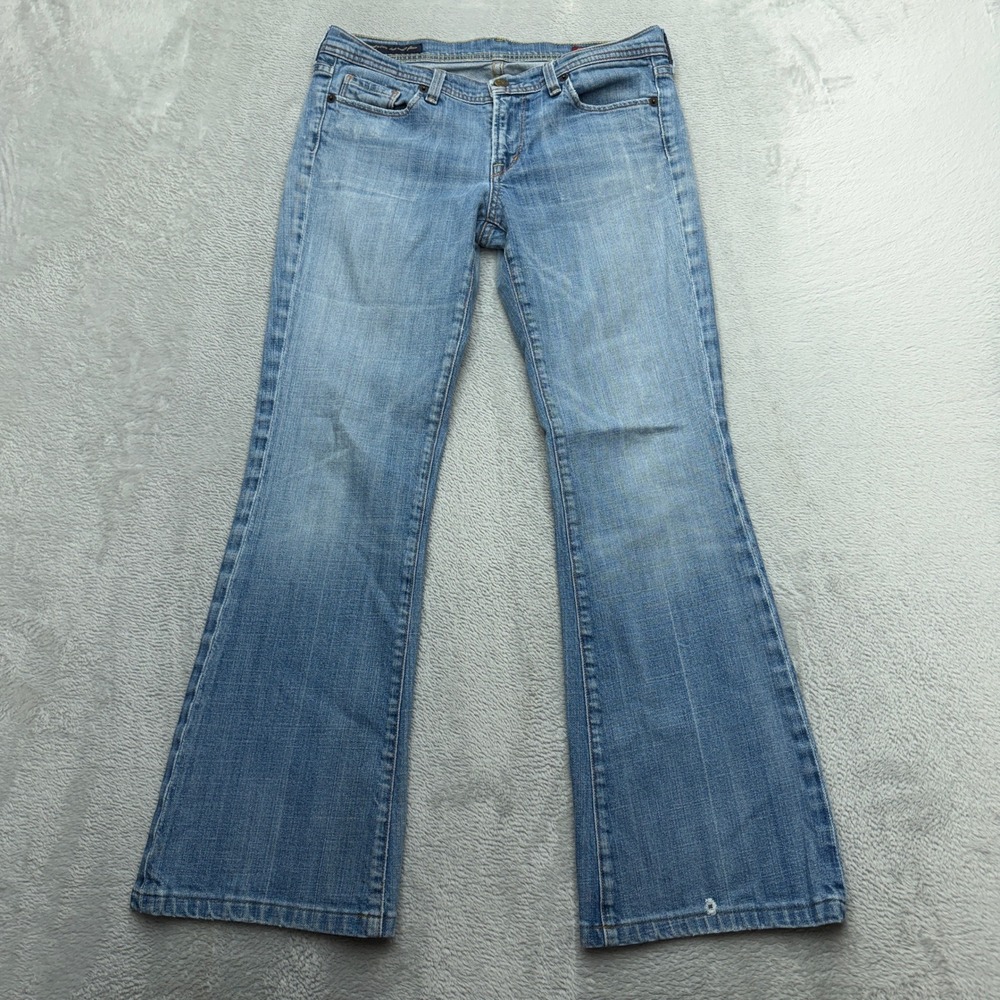 Citizens of Humanity Jeans Womens 28 Blue Ingrid Low Waist Flair Stretch 002-001